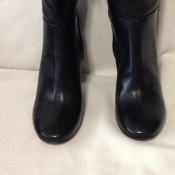 Tory Burch "Bowie" over the knee leather boots - Picture 2 of 4